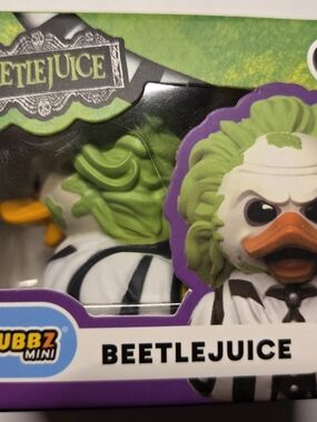 Tubbz Beetlejuice Mini Duck – Green & White